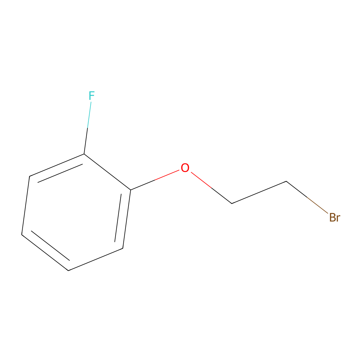 1-(2-Bromoethoxy)-2-fluorobenzene molecular structure, CAS 193220-21-2