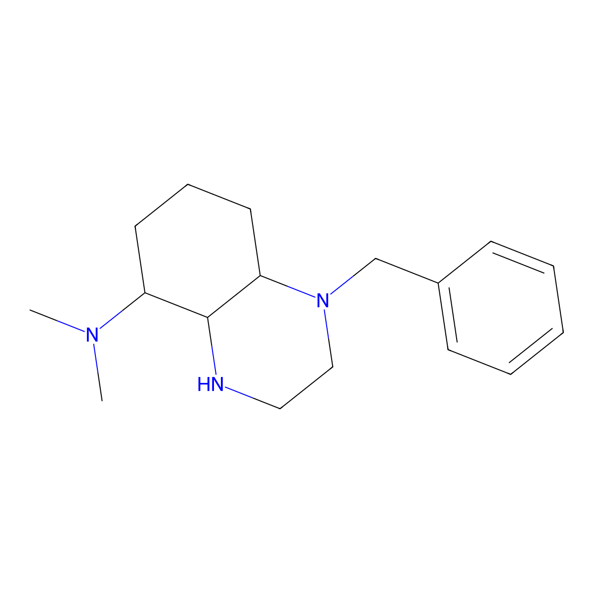 (4AS,5R,8aS)-1-benzyl-N,N-dimethyldecahydroquinoxalin-5-amine molecular structure, CAS 1932266-69-7