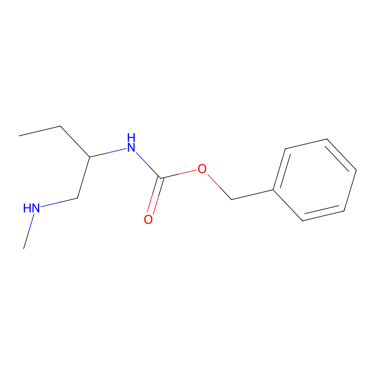 (S)-1-N-Methyl-2-N-Cbz-Butane-1,2-diamine molecular structure, CAS 1932292-61-9