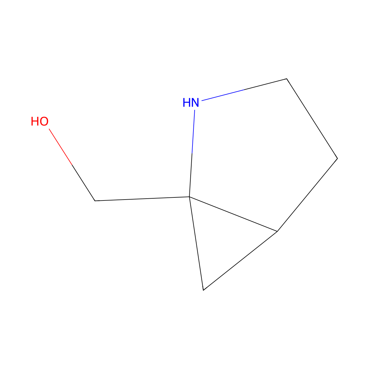 [(1S,5R)-2-azabicyclo[3.1.0]hexan-1-yl]methanol molecular structure, CAS 1932303-06-4