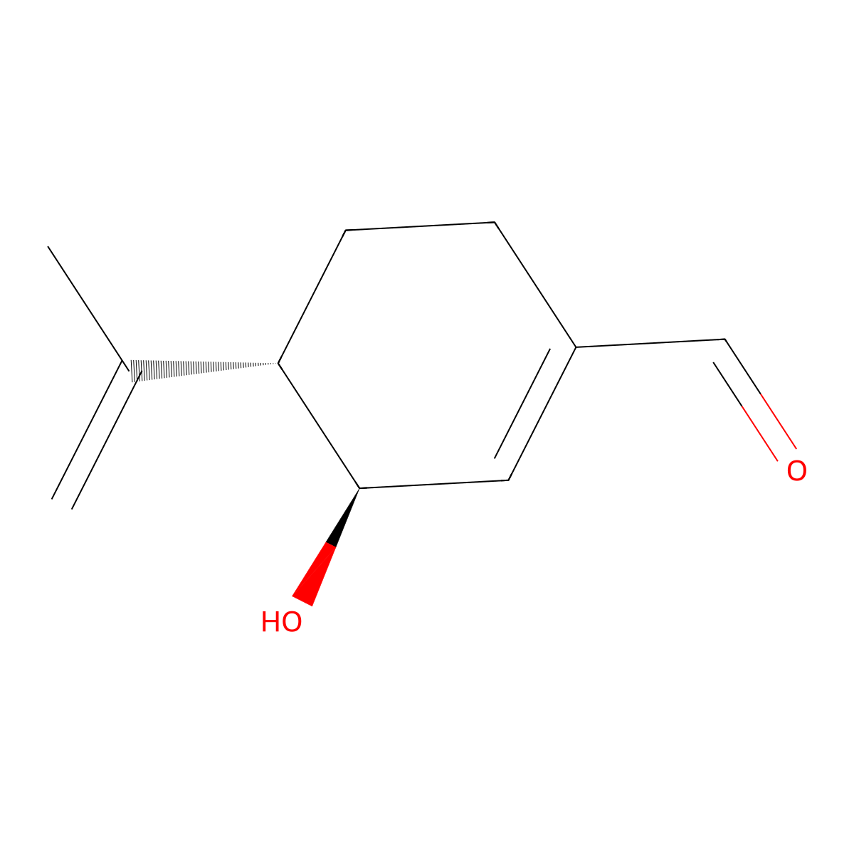 3-Hydroxyperillaldehyde molecular structure, CAS 1932348-11-2