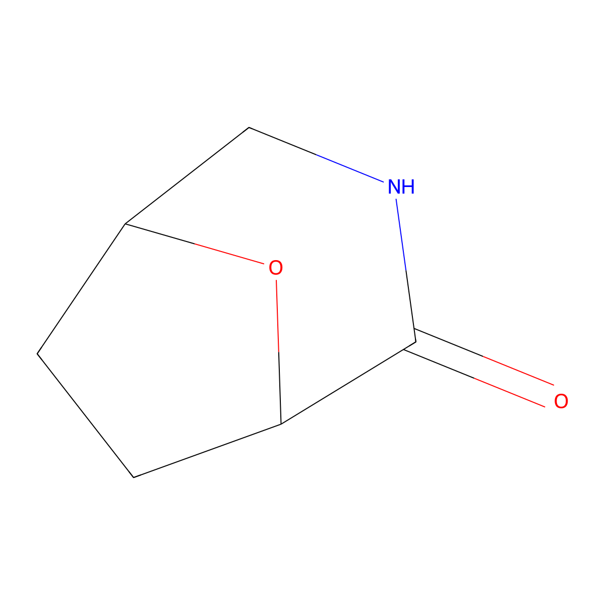 rac-(1R,5S)-8-oxa-3-azabicyclo(3.2.1)octan-2-one molecular structure, CAS 1932559-11-9
