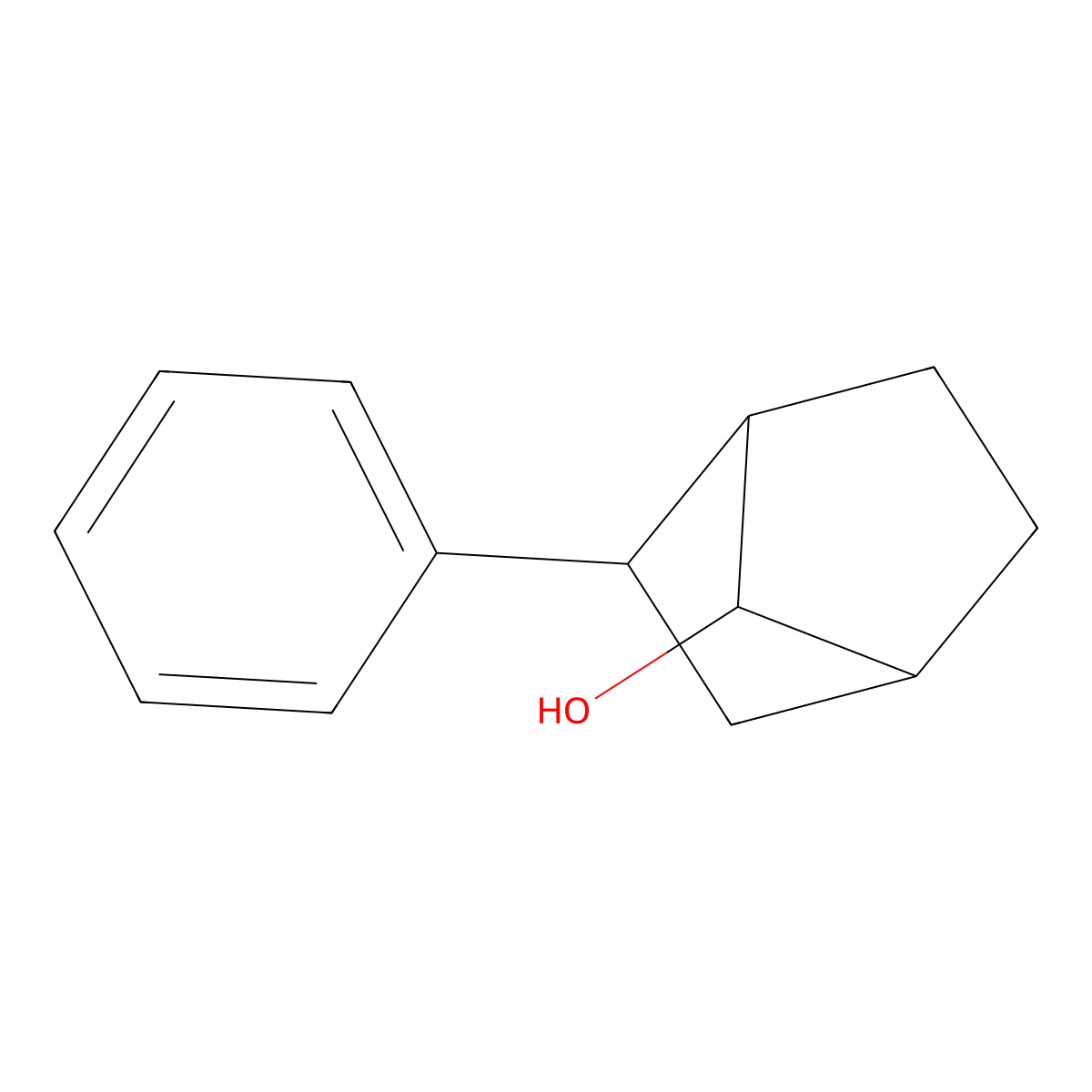 rac-(1R,2S,4S,7R)-2-phenylbicyclo[2.2.1]heptan-7-ol molecular structure, CAS 1932618-04-6