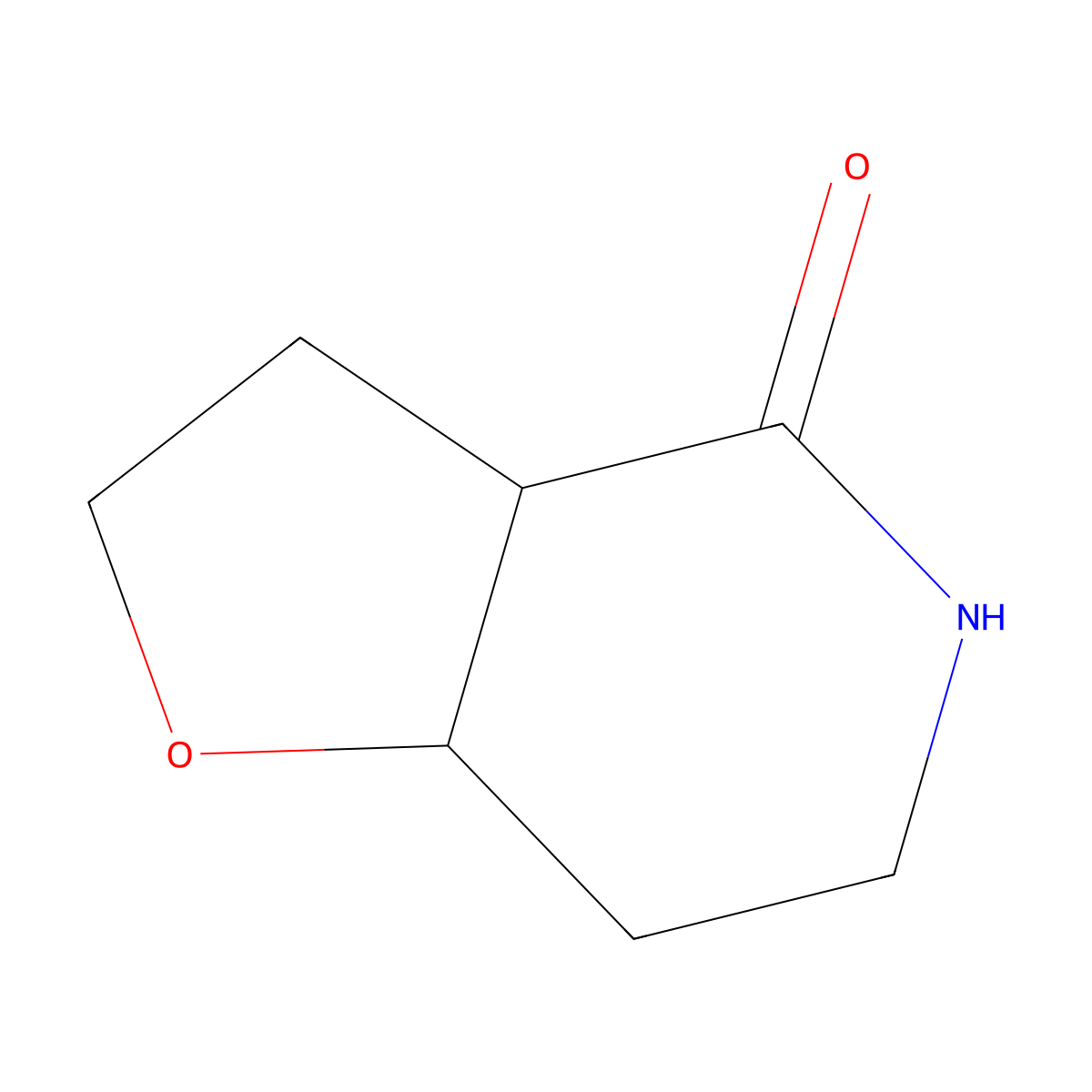 (3As,7aS)-3,3a,5,6,7,7a-hexahydro-2H-furo[3,2-c]pyridin-4-one molecular structure, CAS 1932637-05-2