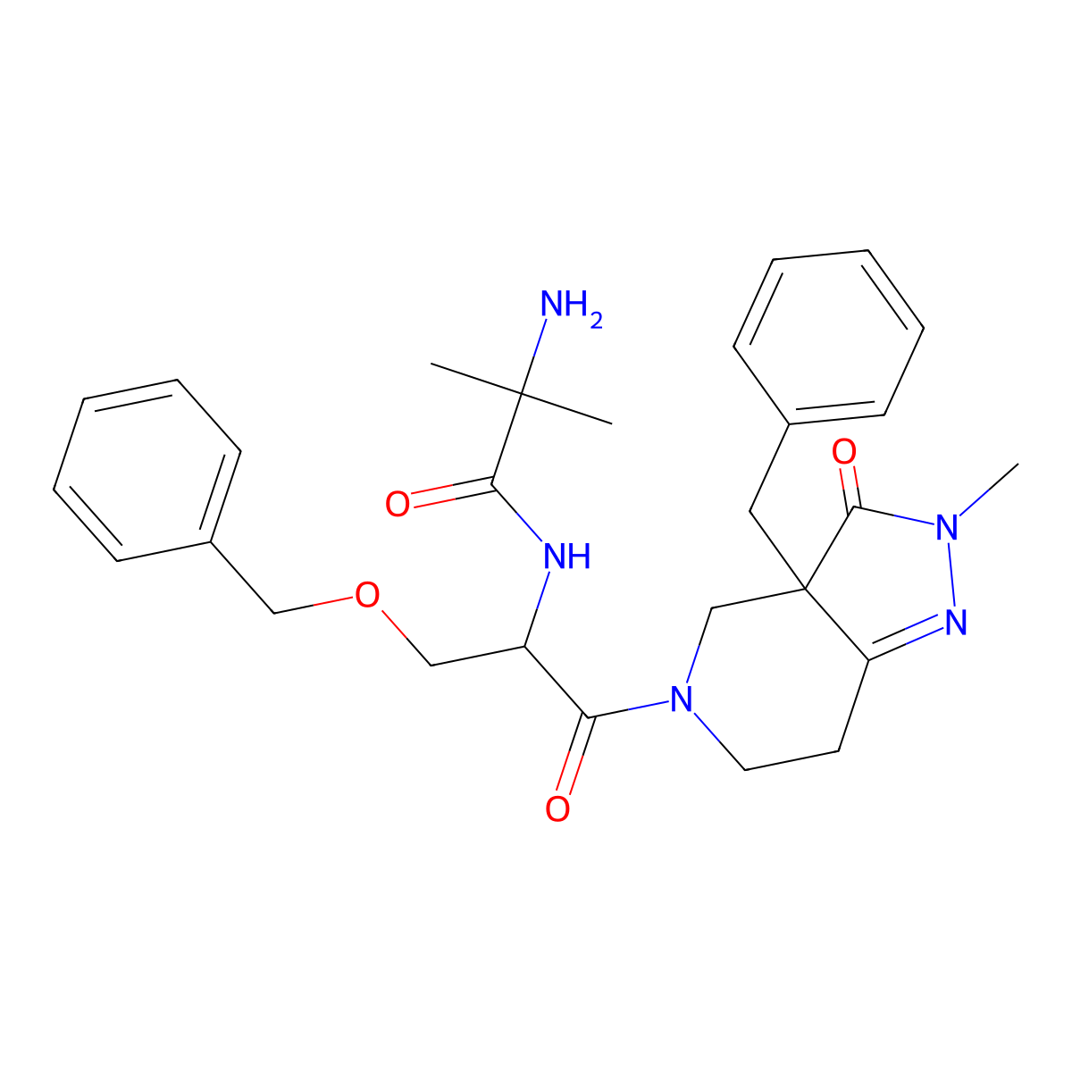Capromorelin molecular structure, CAS 193273-66-4