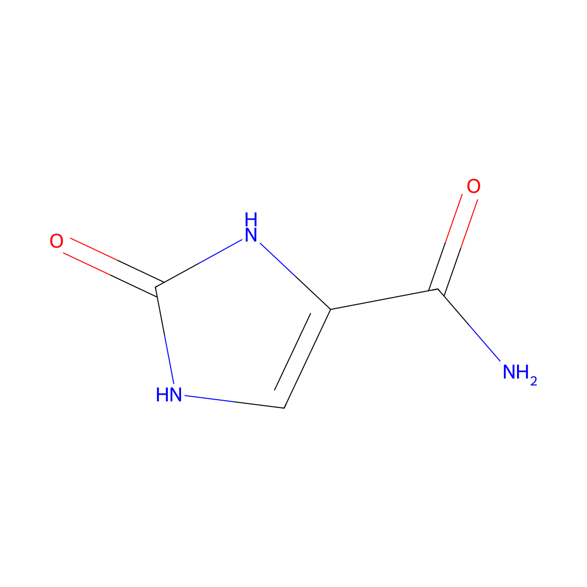 2-oxo-2,3-dihydro-1H-imidazole-4-carboxamide molecular structure, CAS 1933668-43-9