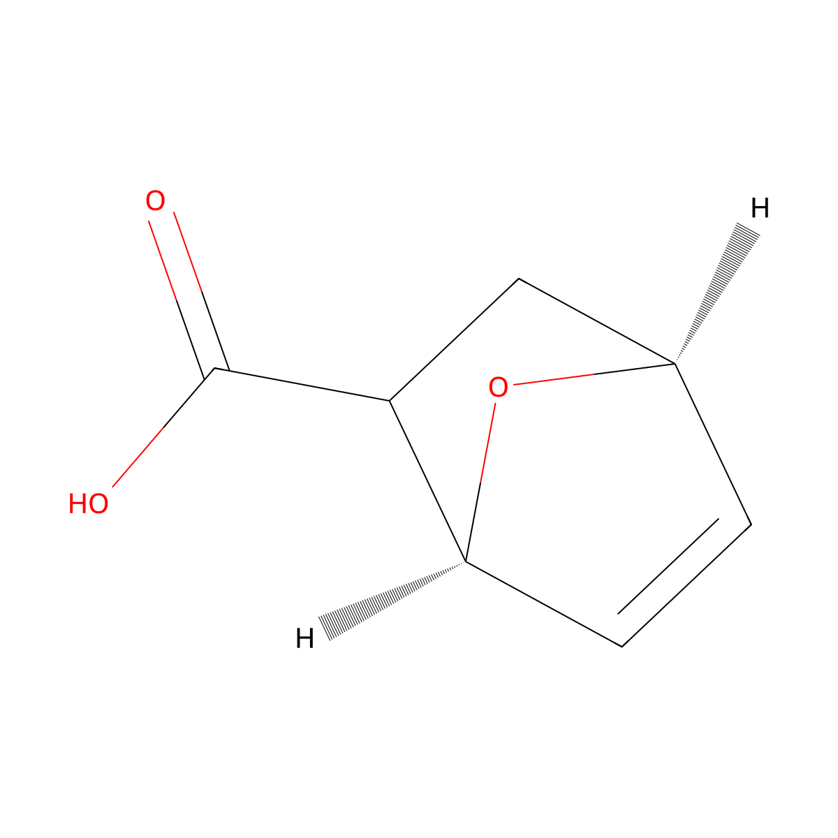(1S,4S)-7-Oxabicyclo[2.2.1]hept-5-ene-2-carboxylic acid molecular structure, CAS 1933744-47-8
