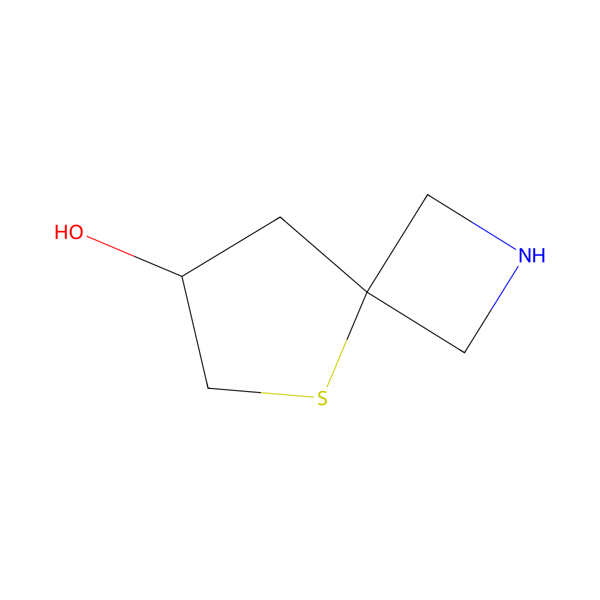 5-Thia-2-Azaspiro[3.4]Octan-7-Ol molecular structure, CAS 1934275-80-5