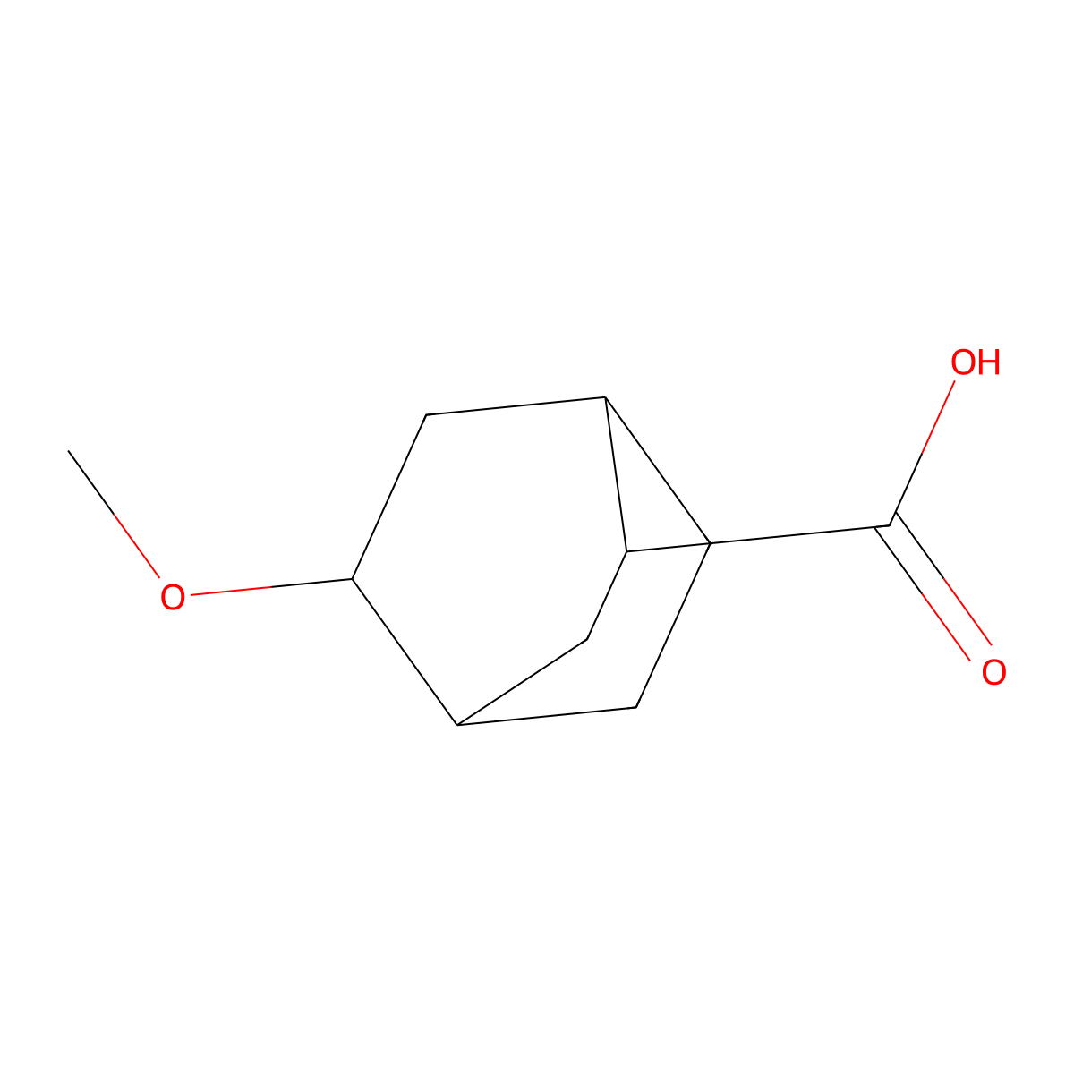 5-Methoxybicyclo[2.2.2]octane-2-carboxylic acid molecular structure, CAS 1934303-32-8