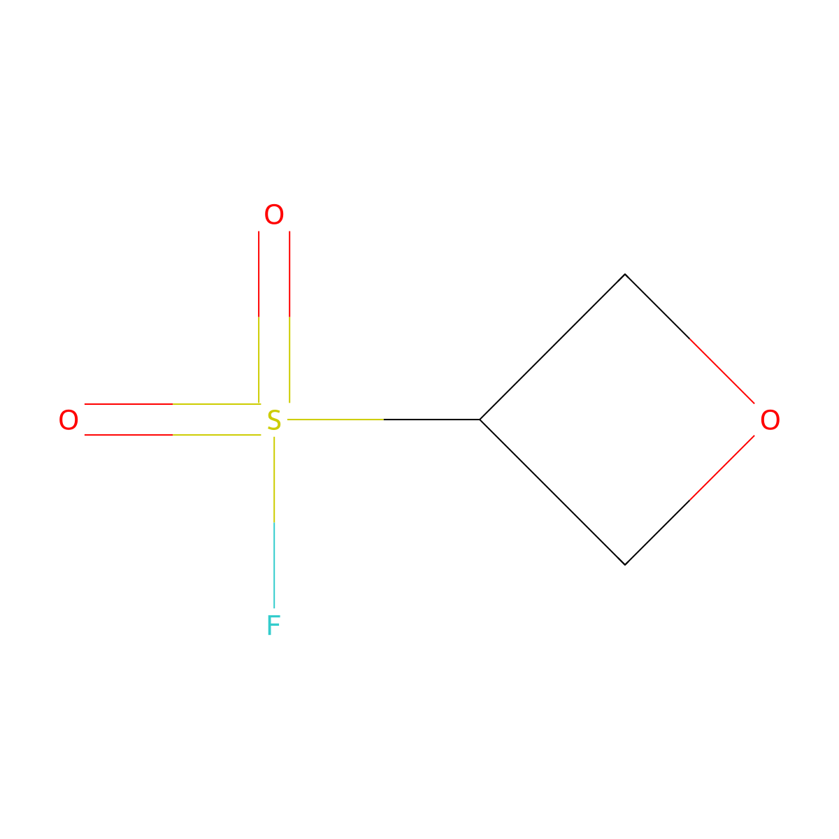 Oxetane-3-sulfonyl fluoride molecular structure, CAS 1934400-17-5
