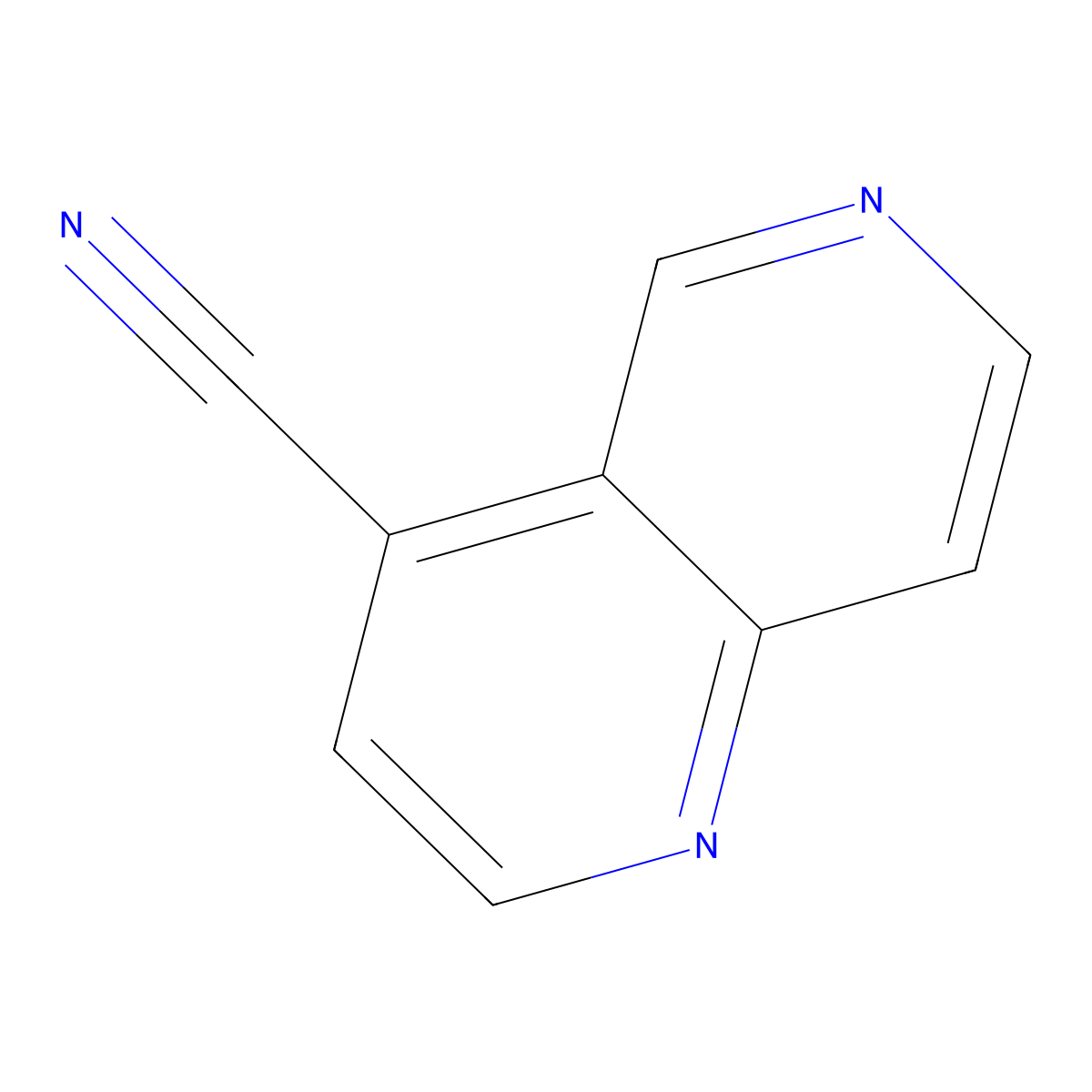 1,6-Naphthyridine-4-carbonitrile molecular structure, CAS 1934401-93-0
