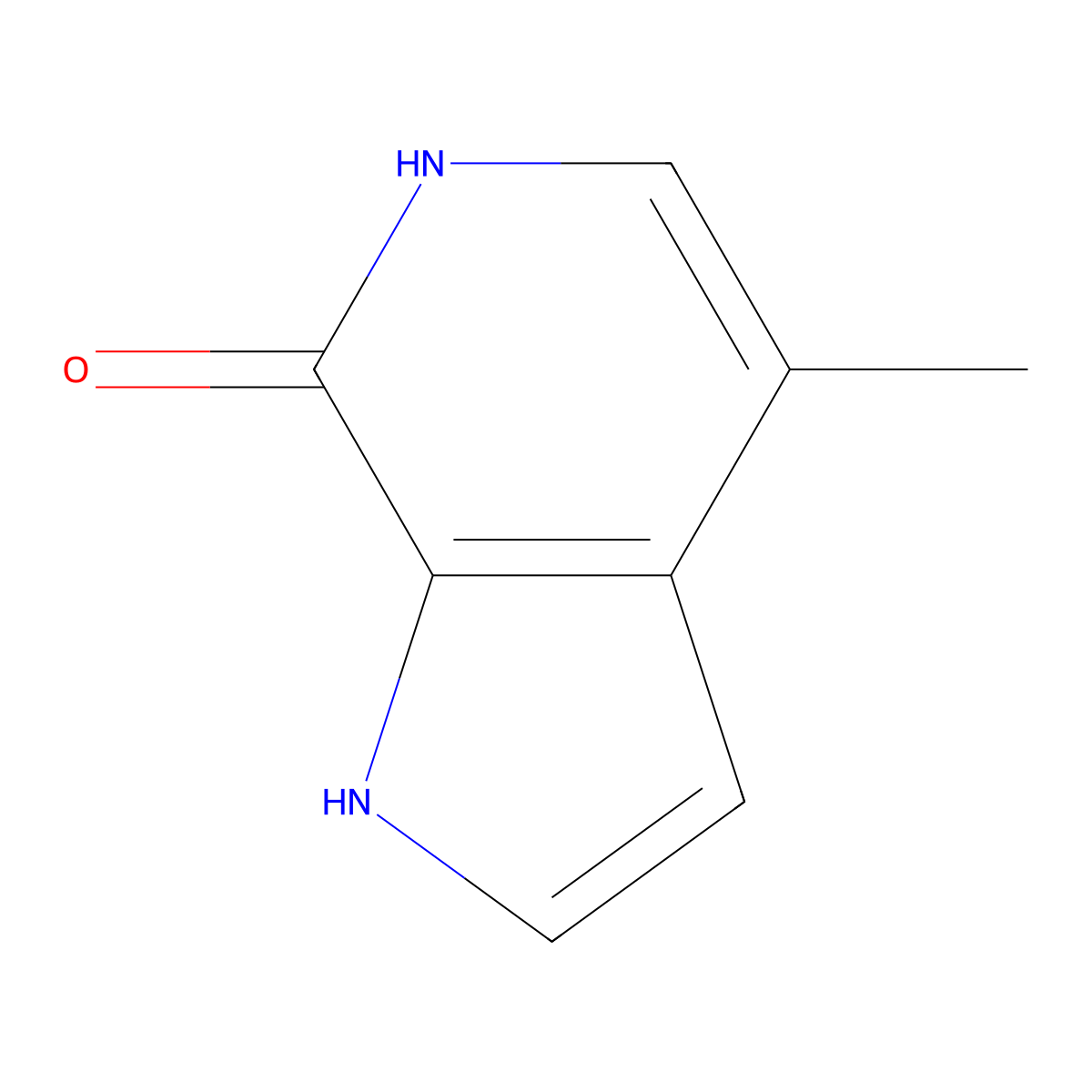 4-Methyl-7-hydroxy-6-azaindole molecular structure, CAS 1934403-77-6