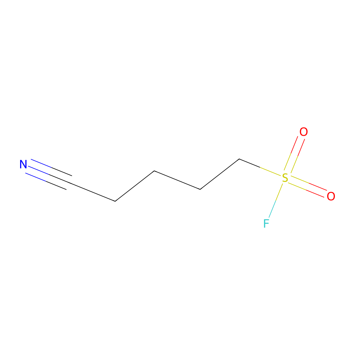 4-Cyanobutane-1-sulfonyl fluoride molecular structure, CAS 1934409-95-6