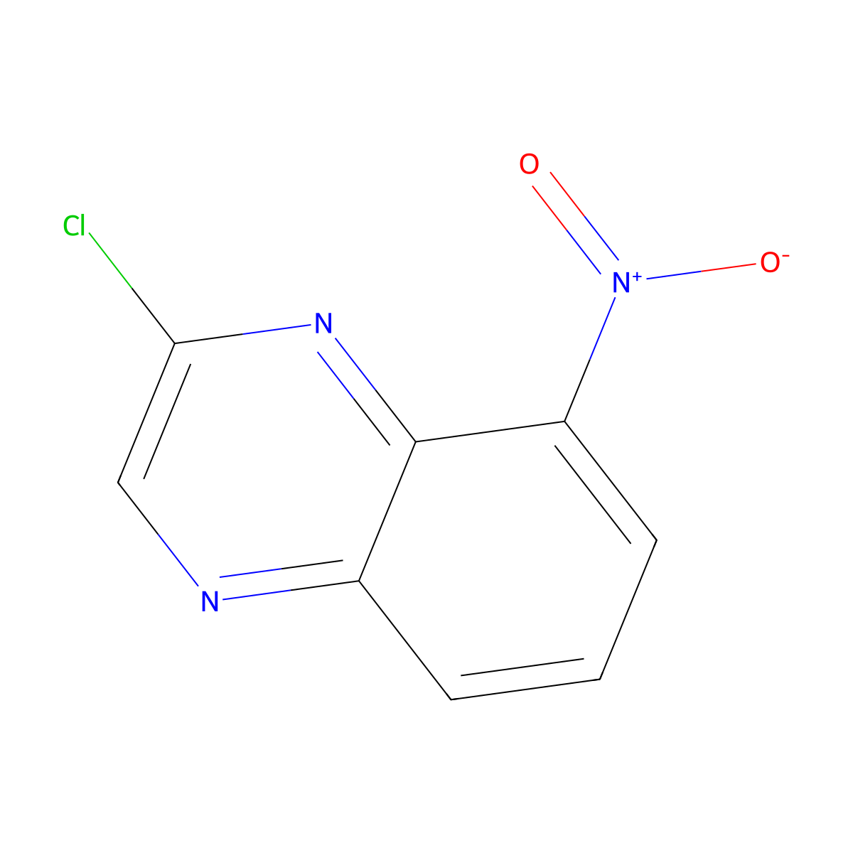 2-Chloro-8-nitroquinoxaline molecular structure, CAS 1934422-67-9
