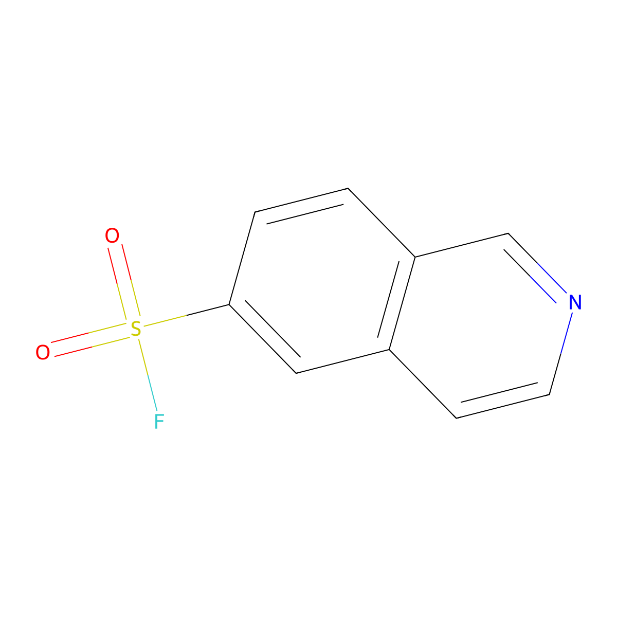 Isoquinoline-6-sulfonyl fluoride molecular structure, CAS 1934467-56-7