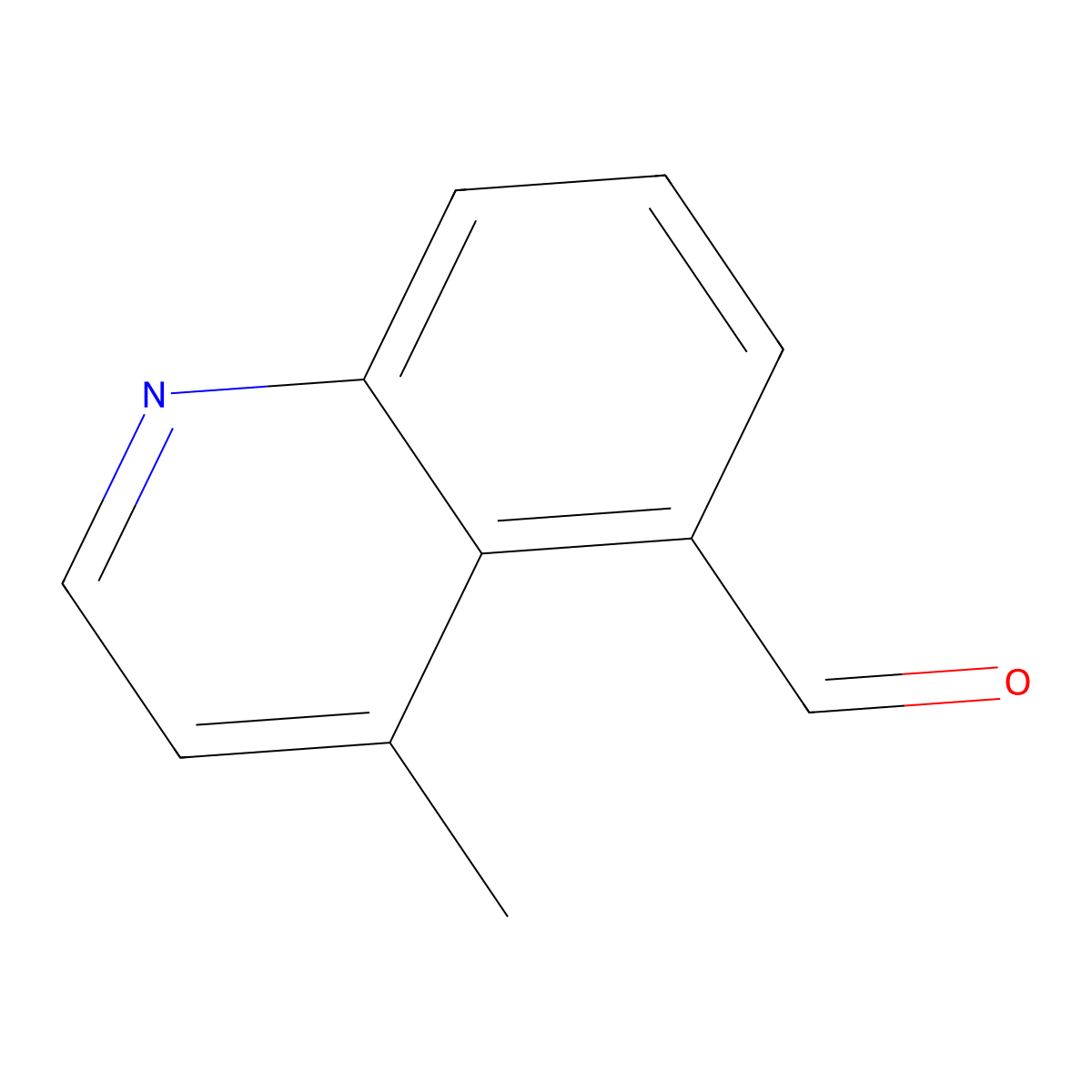 4-Methylquinoline-5-carbaldehyde molecular structure, CAS 1934480-52-0