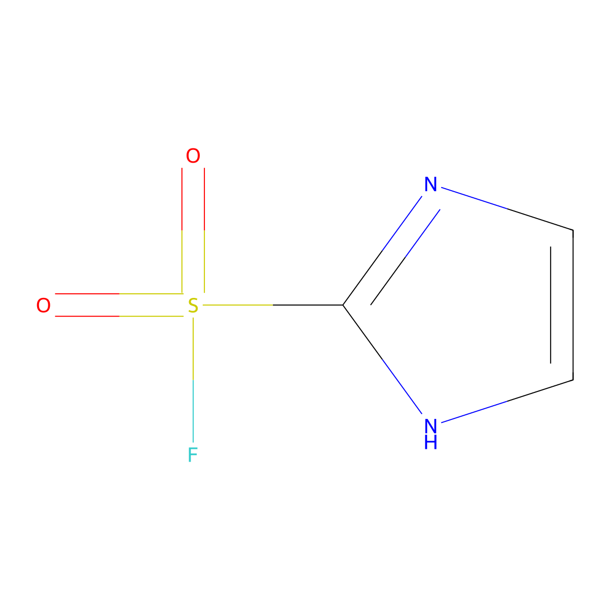 1H-imidazole-2-sulfonyl fluoride molecular structure, CAS 1934502-26-7