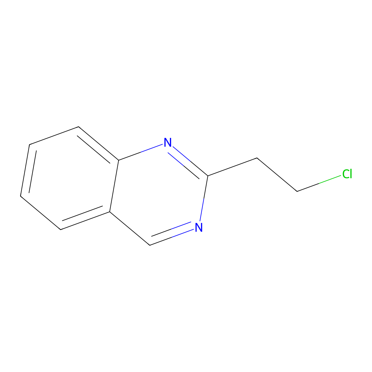 2-(2-Chloroethyl)quinazoline molecular structure, CAS 1934503-72-6