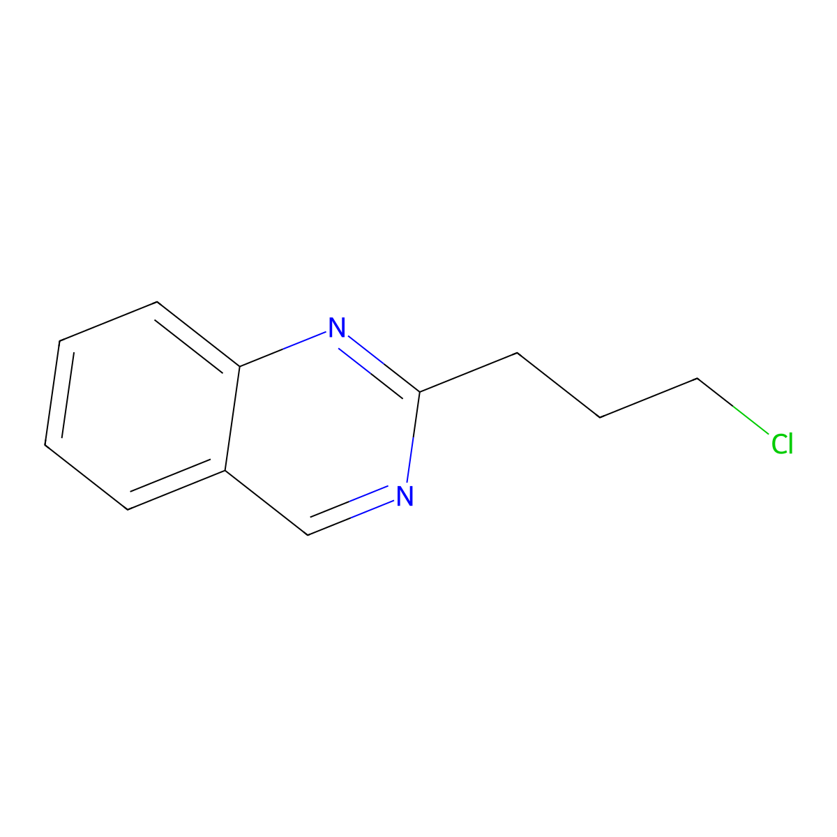 2-(3-Chloropropyl)quinazoline molecular structure, CAS 1934527-68-0