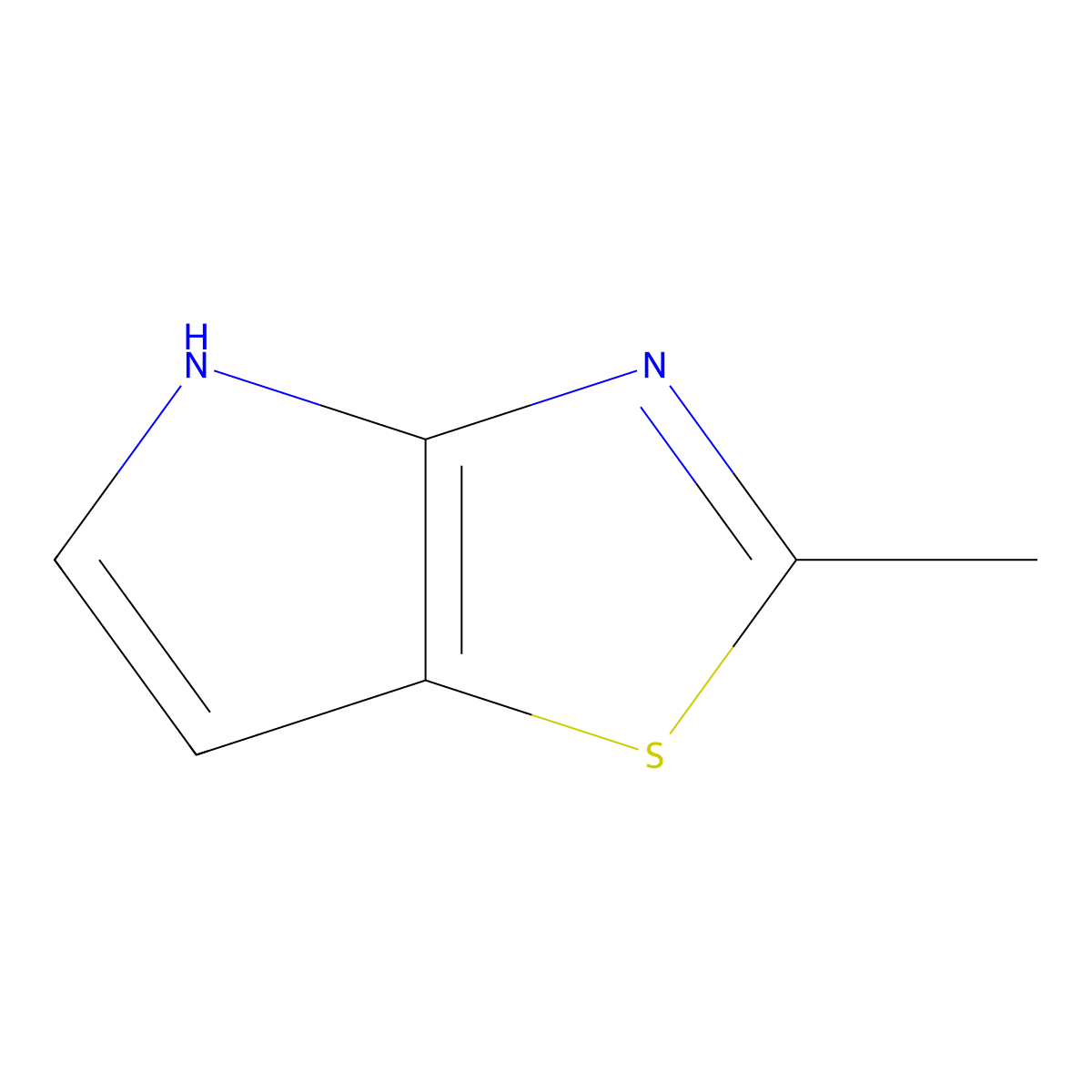 2-Methyl-4h-pyrrolo[2,3-d]thiazole molecular structure, CAS 1934583-80-8