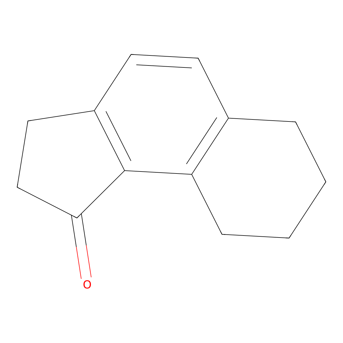 2,3,6,7,8,9-hexahydro-1H-cyclopenta[a]naphthalen-1-one molecular structure, CAS 19346-17-9
