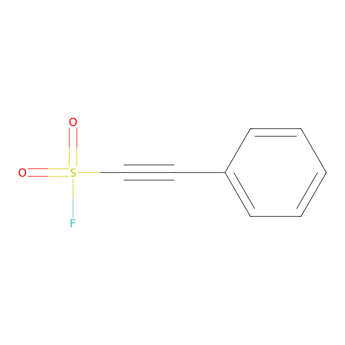 Phenylethynesulfonyl fluoride molecular structure, CAS 1934612-54-0