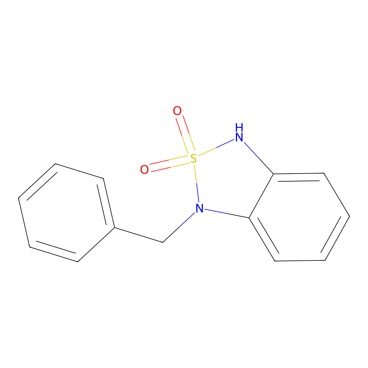 1-Benzyl-1,3-dihydrobenzo[c][1,2,5]thiadiazole 2,2-dioxide molecular structure, CAS 1934679-94-3