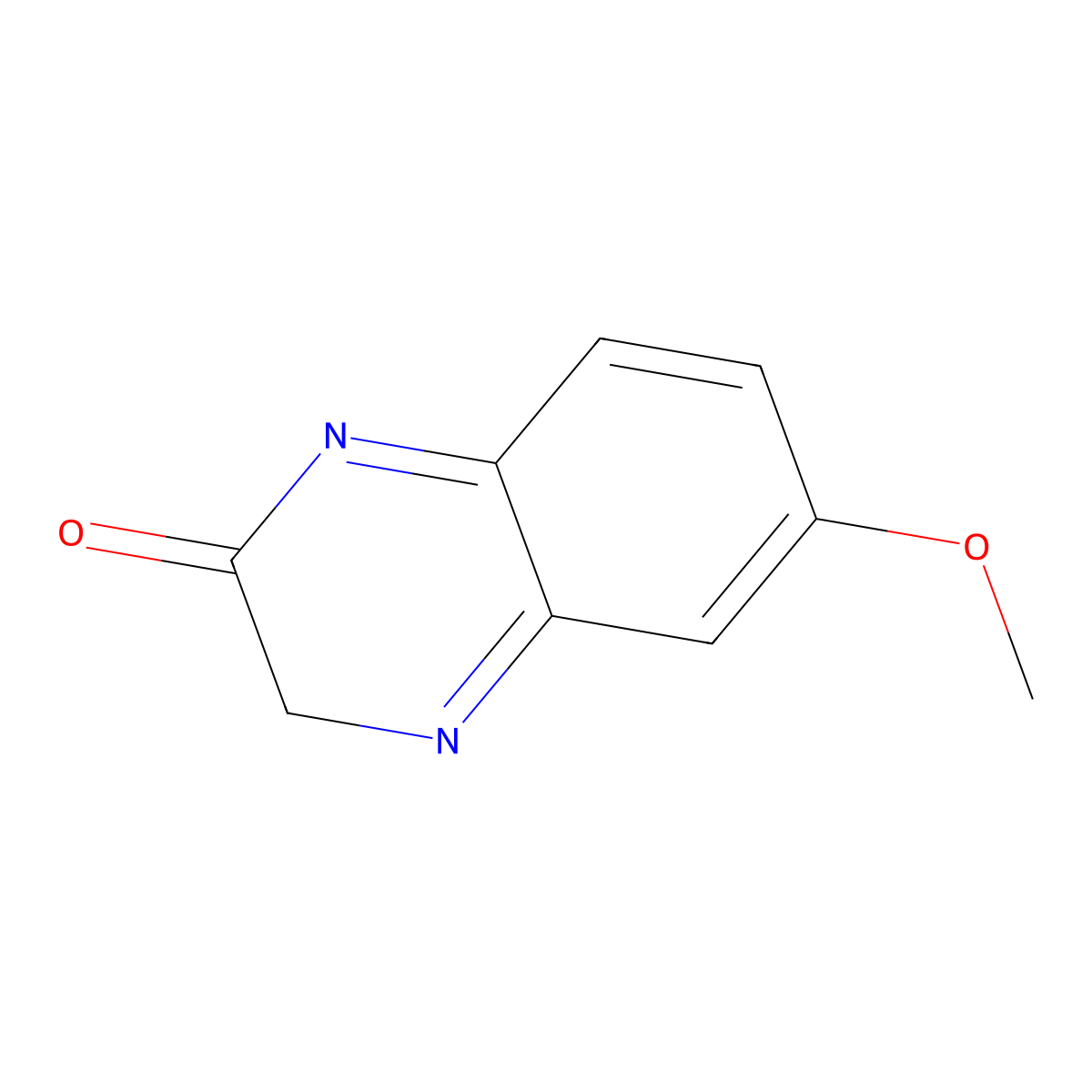 2(1H)-Quinoxalinone, 6-methoxy- molecular structure, CAS 1934686-86-8