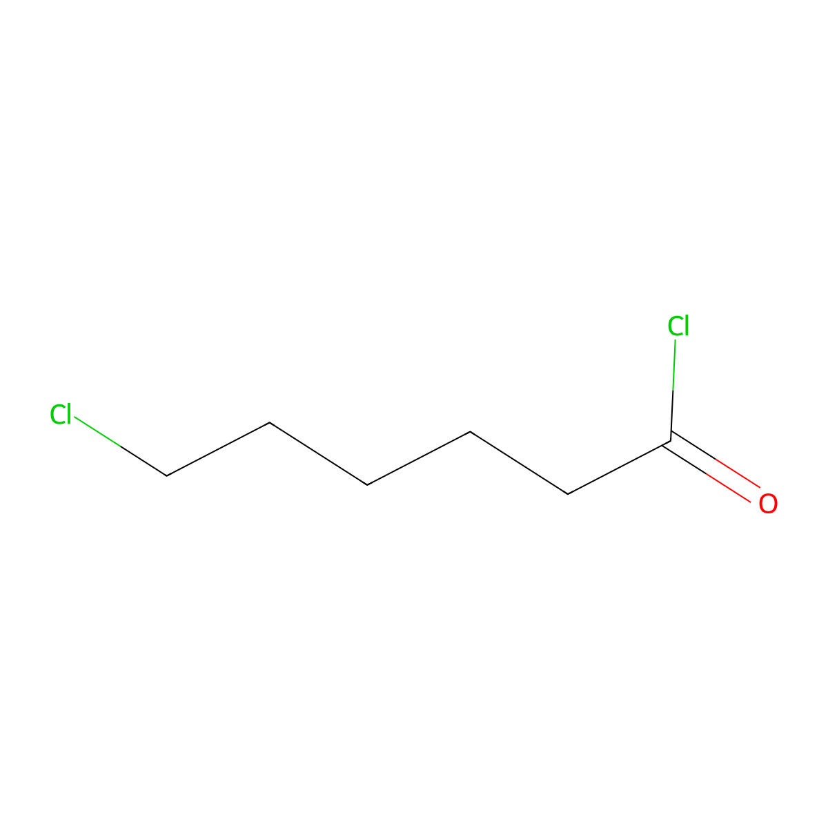 6-Chlorohexanoyl chloride molecular structure, CAS 19347-73-0