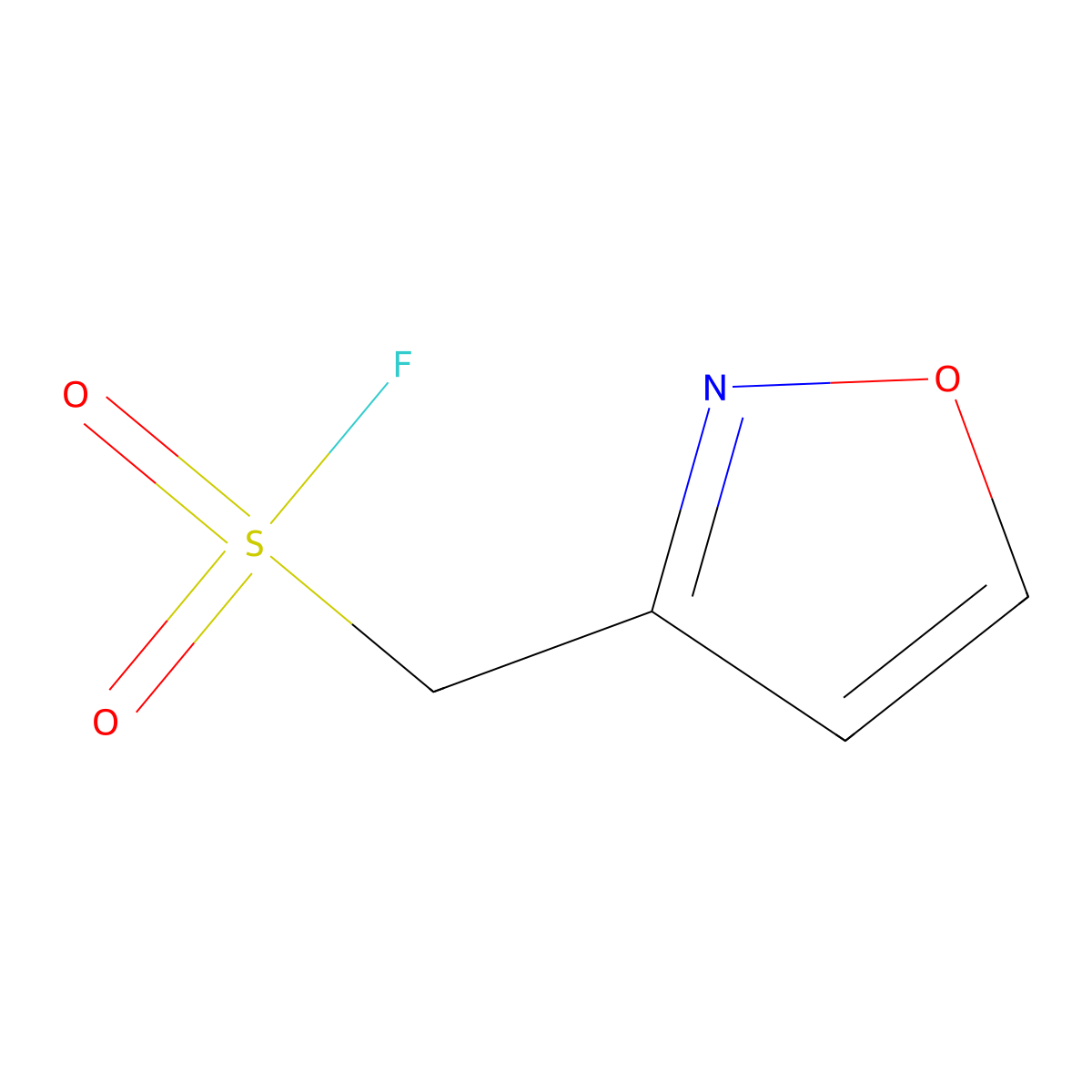 (1,2-Oxazol-3-yl)methanesulfonyl fluoride molecular structure, CAS 1934804-21-3