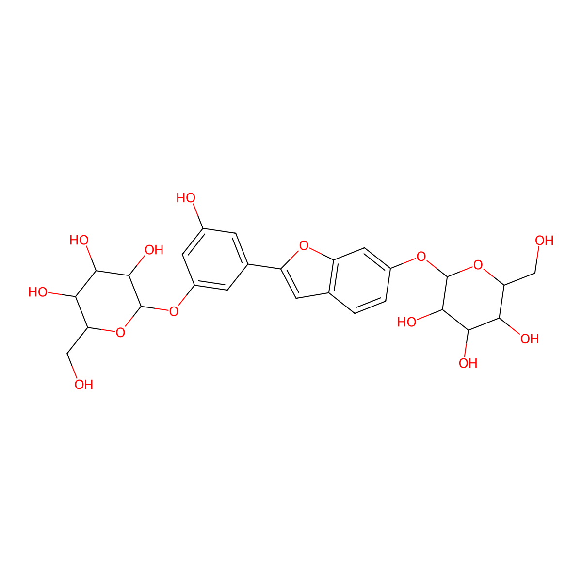 Mulberroside F molecular structure, CAS 193483-95-3