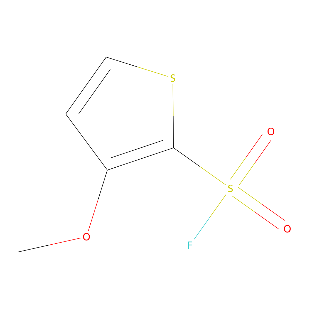 3-Methoxythiophene-2-sulfonyl fluoride molecular structure, CAS 1934895-89-2