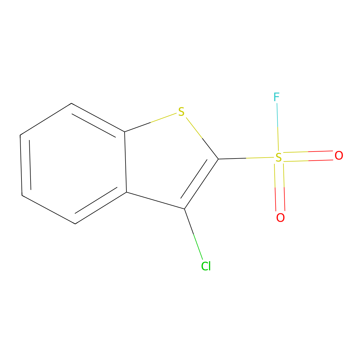 3-Chloro-1-benzothiophene-2-sulfonyl fluoride molecular structure, CAS 1934900-45-4