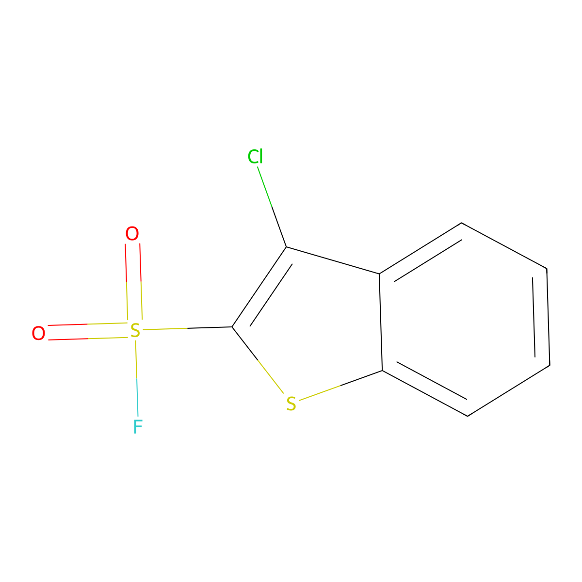 3-Chloro-1-benzothiophene-2-sulfonyl fluoride molecular structure, CAS 1934900-45-4