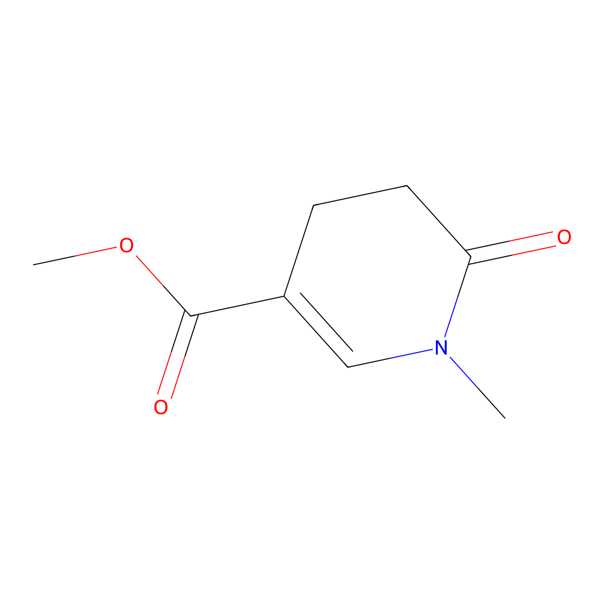 Methyl 1-methyl-6-oxo-1,4,5,6-tetrahydropyridine-3-carboxylate molecular structure, CAS 1934931-10-8