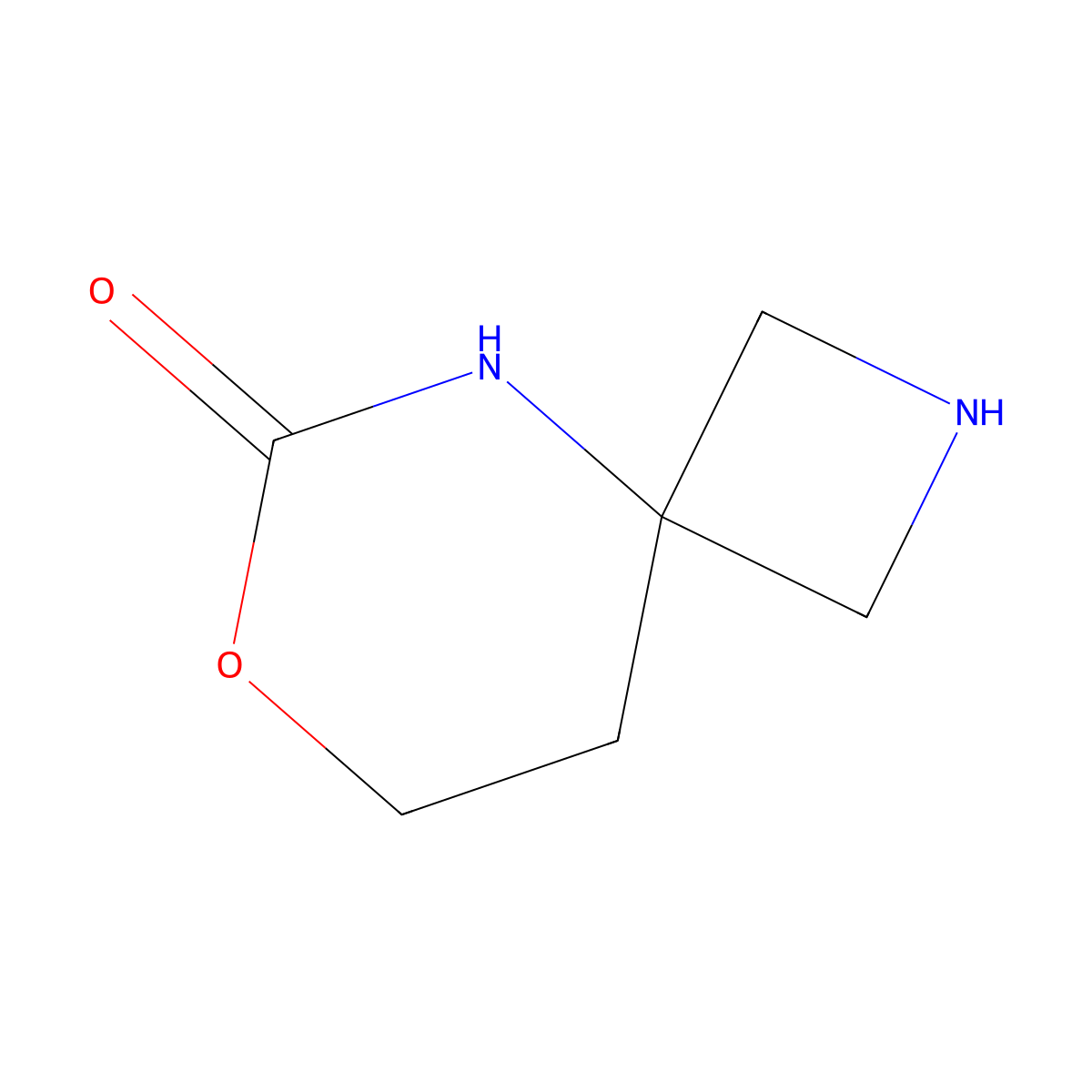 7-Oxa-2,5-diazaspiro[3.5]nonan-6-one molecular structure, CAS 1934938-98-3