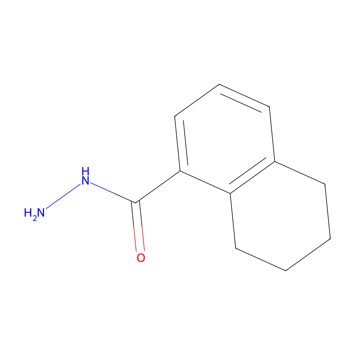 5,6,7,8-Tetrahydronaphthalene-1-carbohydrazide molecular structure, CAS 1934950-61-4