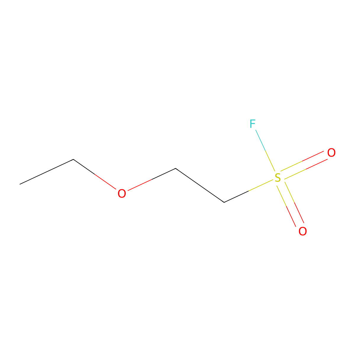 2-Ethoxyethane-1-sulfonyl fluoride molecular structure, CAS 1934960-30-1