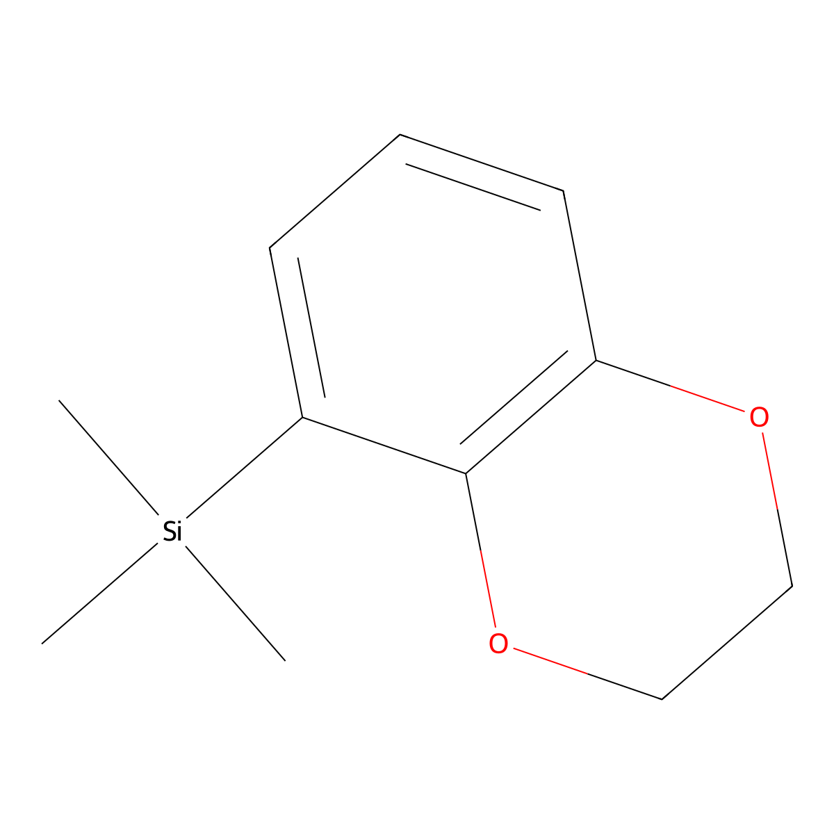 (2,3-Dihydrobenzo[b][1,4]dioxin-5-yl)trimethylsilane molecular structure, CAS 1935013-80-1