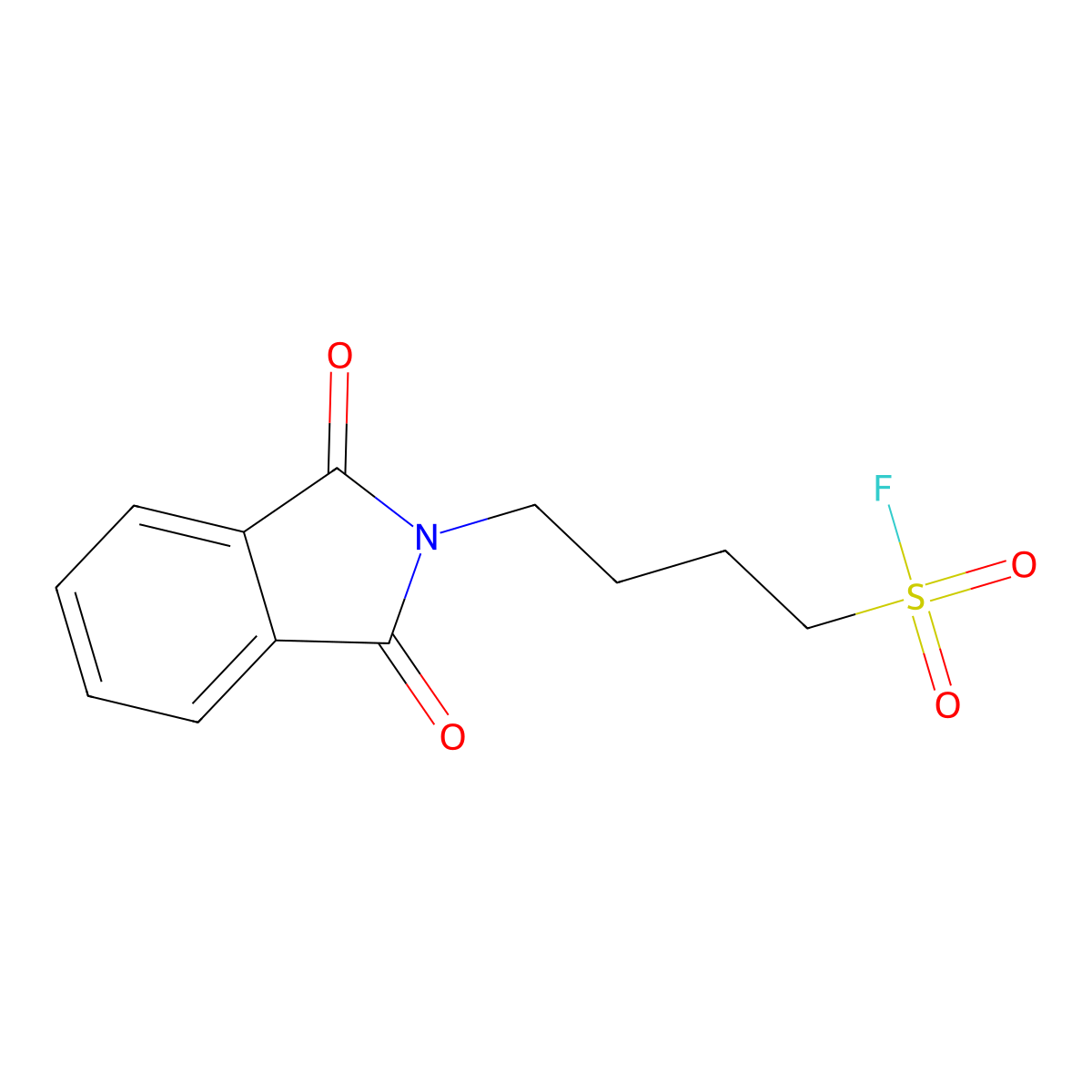 4-(1,3-Dioxo-2,3-dihydro-1H-isoindol-2-yl)butane-1-sulfonyl fluoride molecular structure, CAS 1935052-73-5