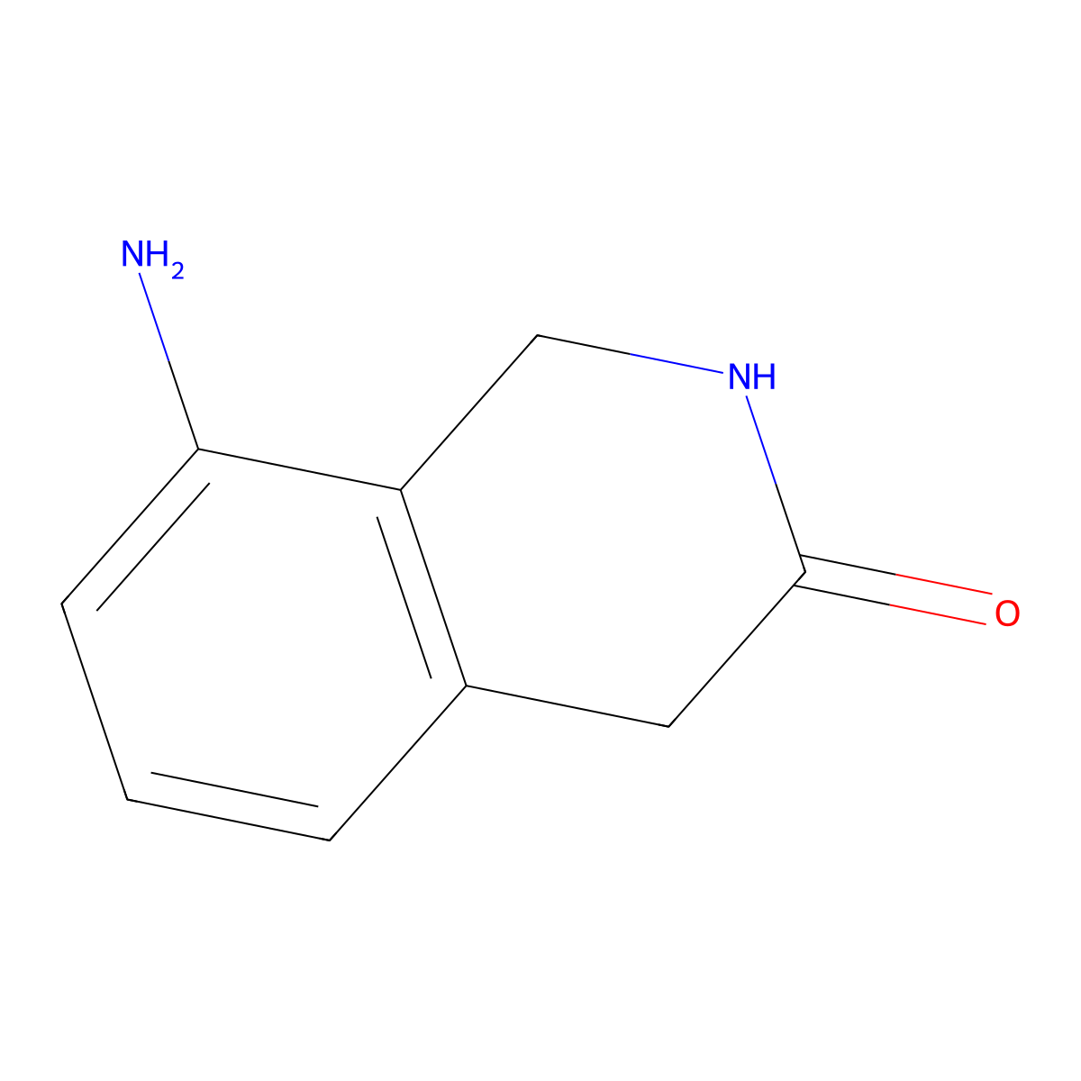 8-Amino-1,2-dihydroisoquinolin-3(4H)-one molecular structure, CAS 1935135-61-7