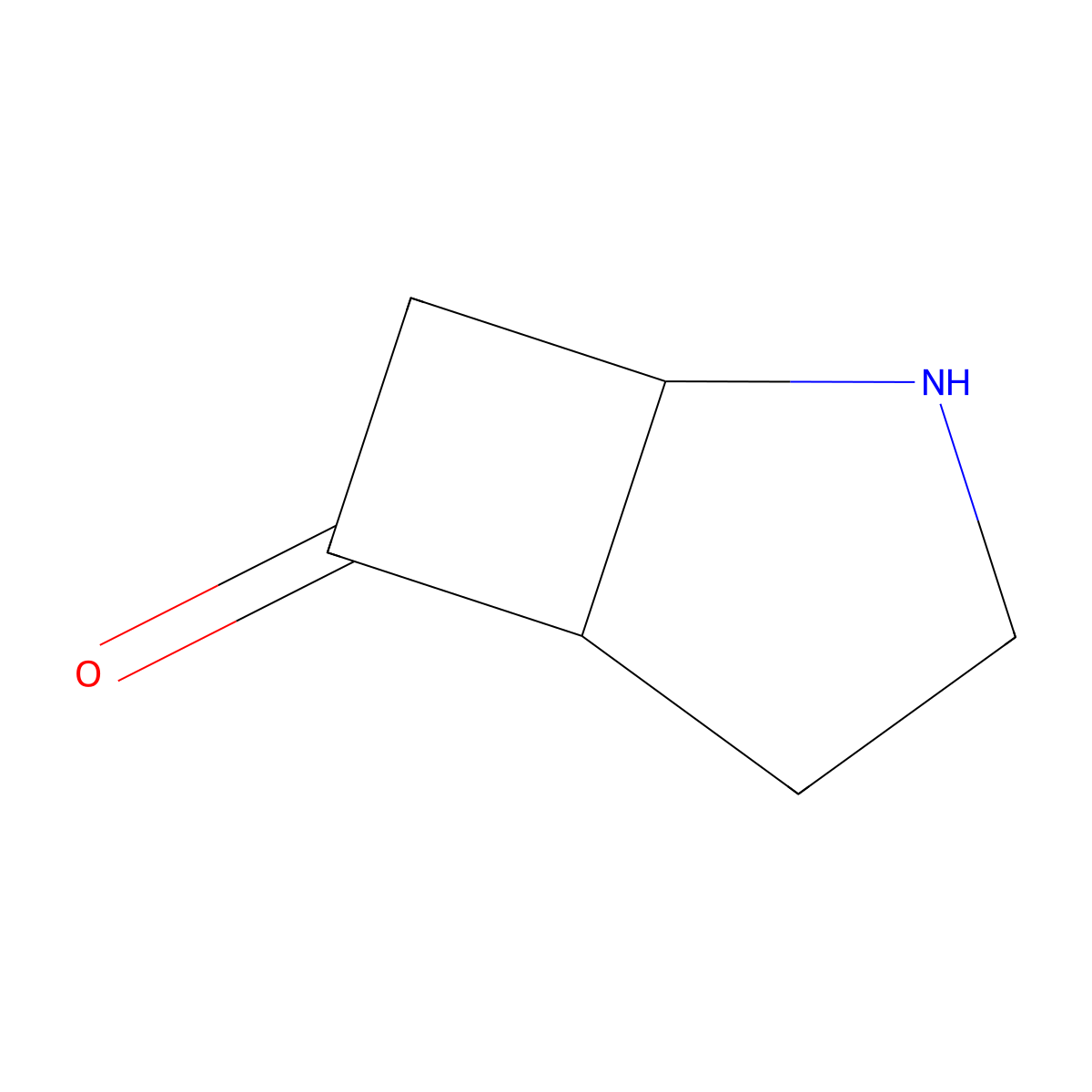 2-Azabicyclo[3.2.0]heptan-6-one molecular structure, CAS 1935181-85-3