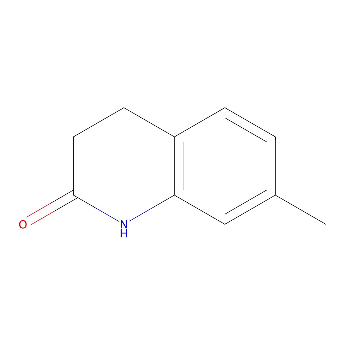 7-Methyl-1,2,3,4-tetrahydroquinolin-2-one molecular structure, CAS 19352-59-1