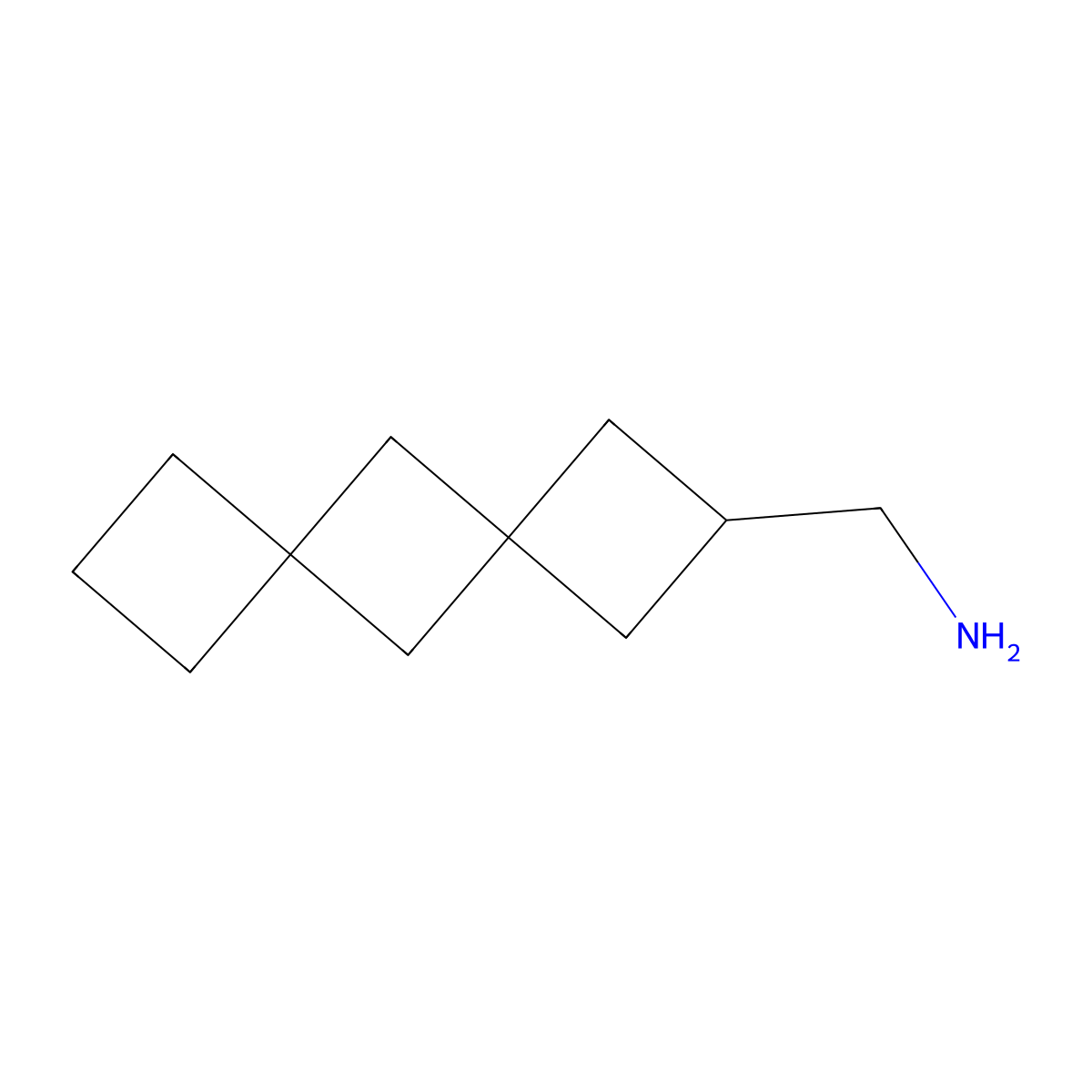 1-{Dispiro[3.1.3^{6}.1^{4}]decan-2-yl}methanamine molecular structure, CAS 1935208-29-9