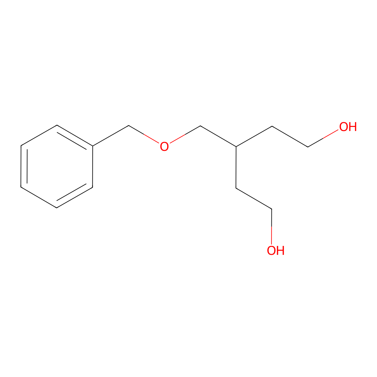 3-[(Benzyloxy)methyl]pentane-1,5-diol molecular structure, CAS 1935241-67-0