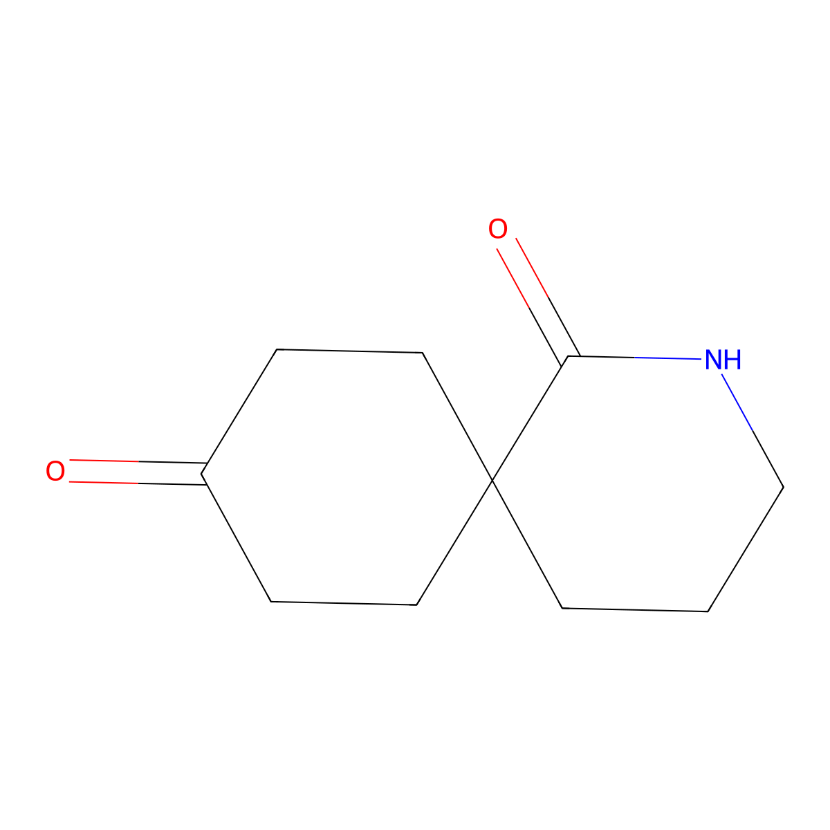 2-Azaspiro[5.5]undecane-1,9-dione molecular structure, CAS 1935291-91-0