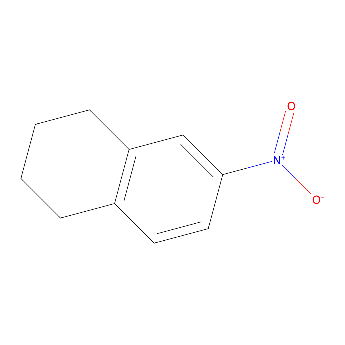 6-Nitrotetralin molecular structure, CAS 19353-86-7