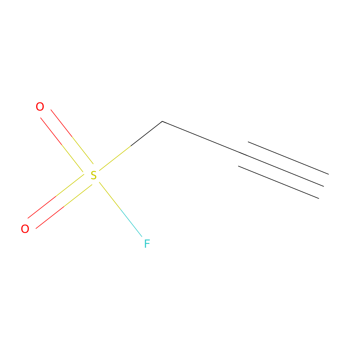 Prop-2-yne-1-sulfonyl fluoride molecular structure, CAS 1935318-54-9