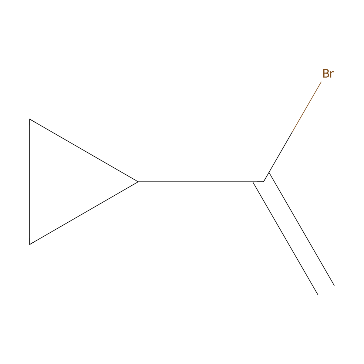 (1-Bromoethenyl)cyclopropane molecular structure, CAS 1935324-63-2