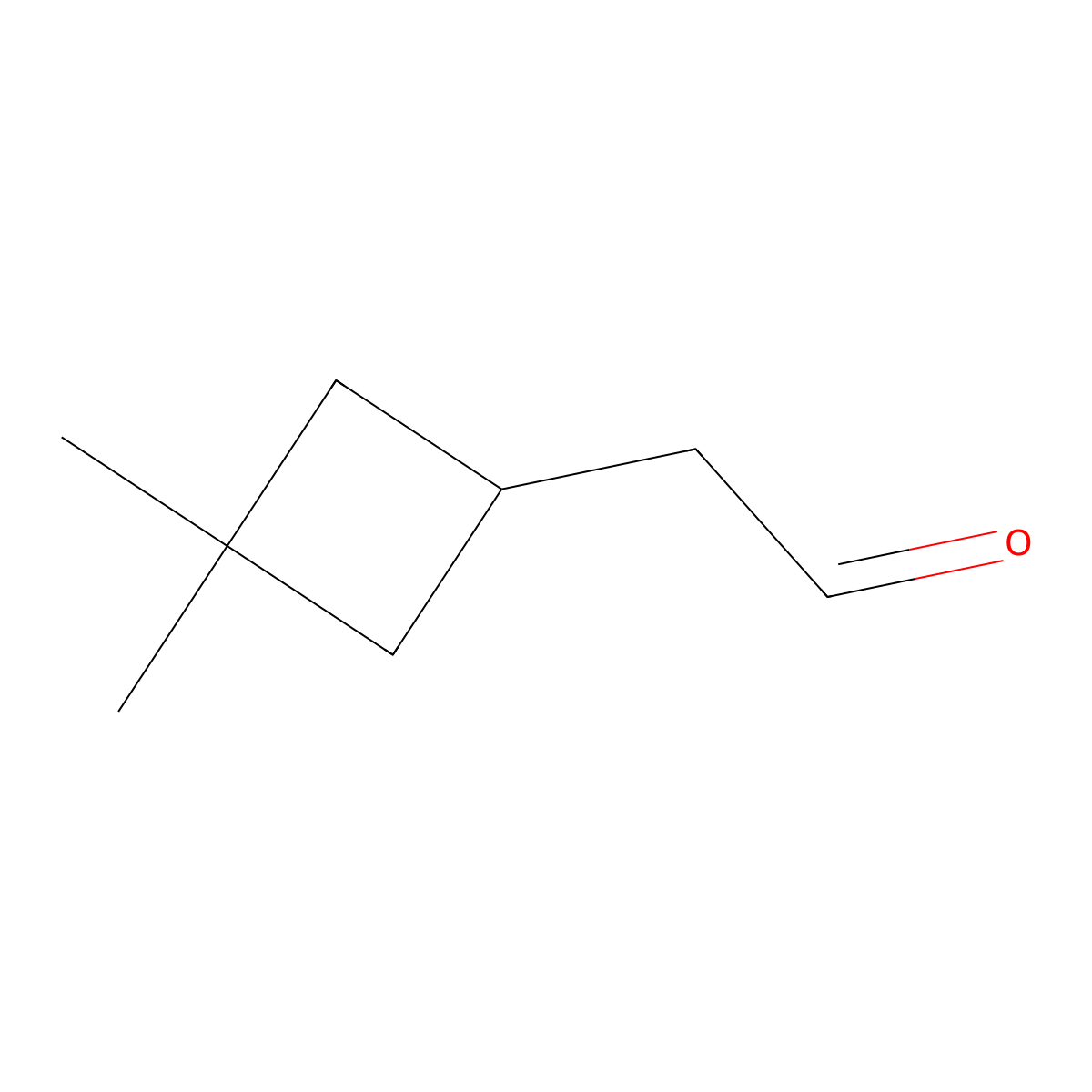 2-(3,3-Dimethylcyclobutyl)acetaldehyde molecular structure, CAS 1935325-99-7